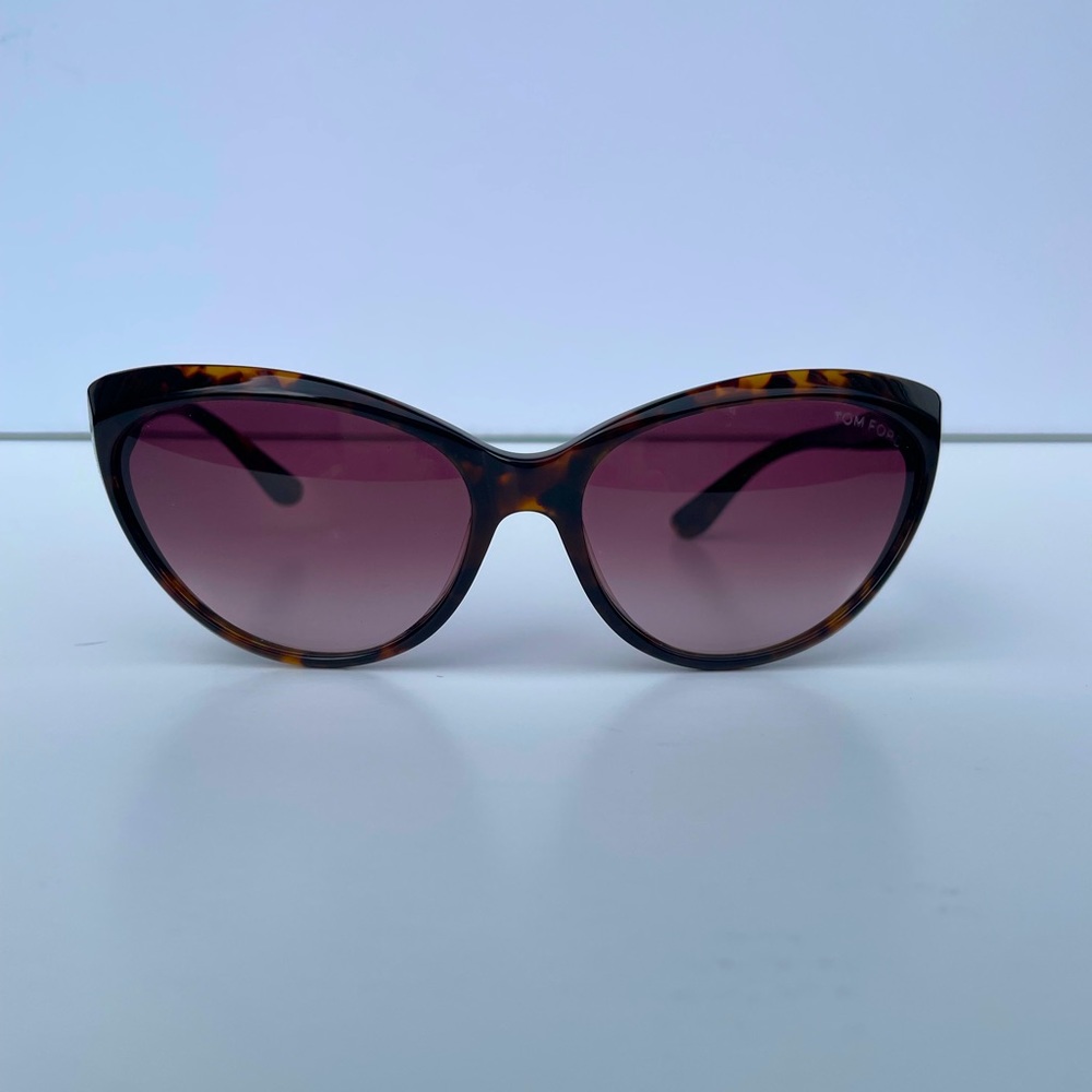Tom Ford cat eye sunglasses, tortoise frame